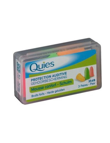 Quies mousse fluo bouchons...